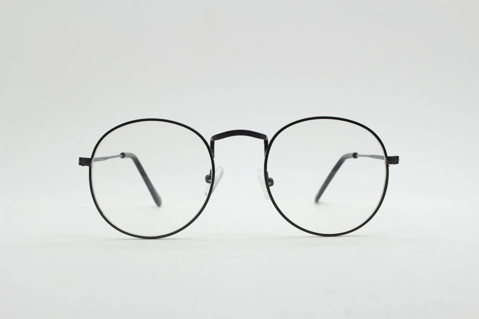 Monture ronde vintage dorée
