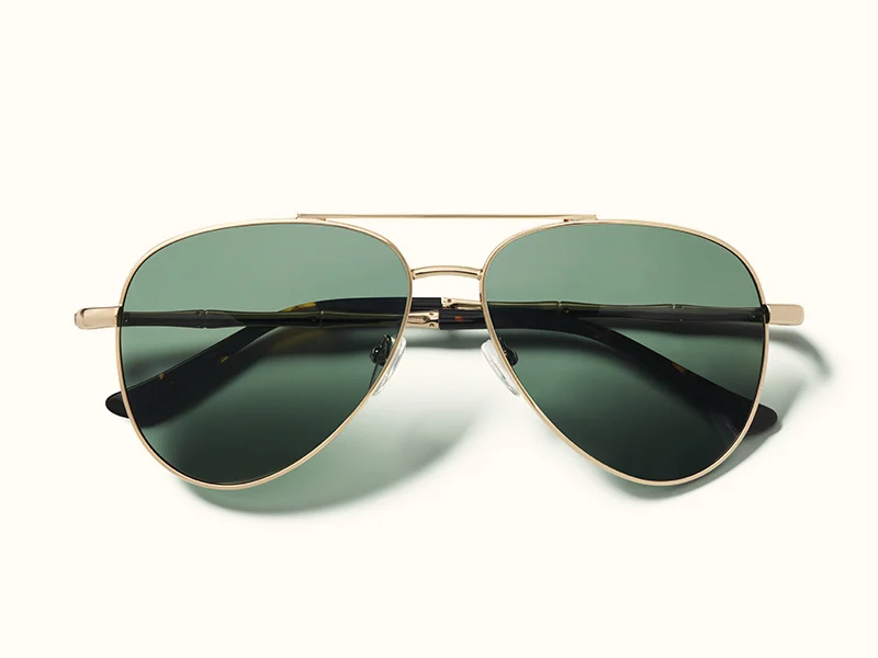 Lunettes de soleil style aviateur
